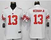 Women Nike Giants 13 Odell Beckham Jr. White Vapor Untouchable Limited Jersey,baseball caps,new era cap wholesale,wholesale hats